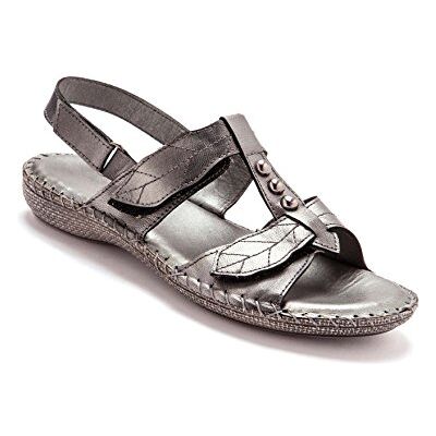 Pediconfort Sandales ultra souples en cuir - Publicité Pediconfort Sandales ultra souples en cuir - Publicité