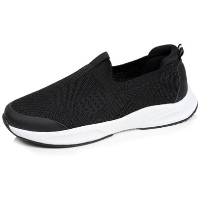 Isotoner Baskets Femme Confortable, résistante, Semelle à mémoire Forme et Facile à Enfiler, 36, Noir - Publicité Isotoner Baskets Femme Confortable, résistante, Semelle à mémoire Forme et Facile à Enfiler, 36, Noir - Publicité