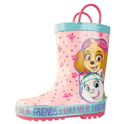 Paw Patrol Enfant Bottes en Caoutchouc La Pat' Patrouille Rose Taille EU 30 (Taille UK 12) - Publicité Paw Patrol Enfant Bottes en Caoutchouc La Pat' Patrouille Rose Taille EU 30 (Taille UK 12) - Publicité