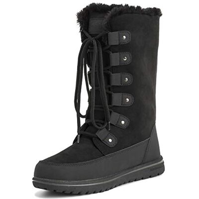 Polar Boot Femmes Grand Durable Fausse Fourrure Hiver Pluie Neige Imperméable De Plein Air Veau Bottes 6 BLK39 AYC0530 - Publicité Polar Boot Femmes Grand Durable Fausse Fourrure Hiver Pluie Neige Imperméable De Plein Air Veau Bottes 6 BLK39 AYC0530 - Publicité