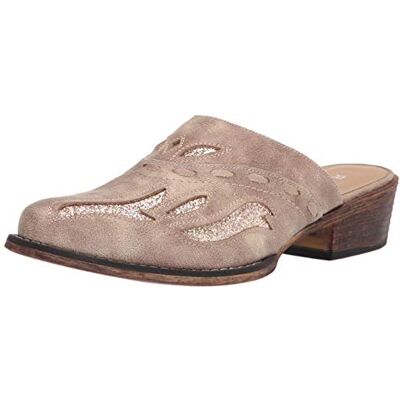 ROPER Femme Beth Glittered Snip Toe Mules Bottine, Peau, 38.5 EU - Publicité ROPER Femme Beth Glittered Snip Toe Mules Bottine, Peau, 38.5 EU - Publicité