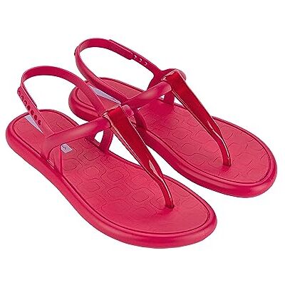 Ipanema GLOSSY SANDAL FEM, Sandale, RED/TRANSP RED, - Publicité Ipanema GLOSSY SANDAL FEM, Sandale, RED/TRANSP RED, - Publicité