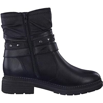 Jana bottines femme sans talon simili cuir avec boucle largeur H large, Black, 36 EU - Publicité Jana bottines femme sans talon simili cuir avec boucle largeur H large, Black, 36 EU - Publicité