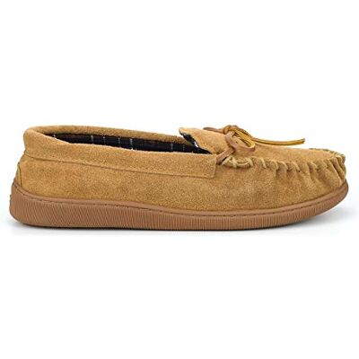 Sleepers Adie Chaussons en Cuir suédé Style Mocassins Homme (44 FR) (Sable) - Publicité Sleepers Adie Chaussons en Cuir suédé Style Mocassins Homme (44 FR) (Sable) - Publicité