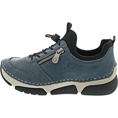 Rieker Chaussures Basses pour Femme 45951, Bleu, 37 EU - Publicité Rieker Chaussures Basses pour Femme 45951, Bleu, 37 EU - Publicité