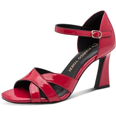 MARCO TOZZI Sandale femme semelle intérieure Feel Me souple doublure douce élégante, rouge (RED PATENT), 42 EU - Publicité MARCO TOZZI Sandale femme semelle intérieure Feel Me souple doublure douce élégante, rouge (RED PATENT), 42 EU - Publicité