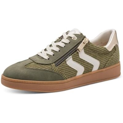 MARCO TOZZI Femme Sneaker Basket, Kaki Comb, 38 EU - Publicité MARCO TOZZI Femme Sneaker Basket, Kaki Comb, 38 EU - Publicité