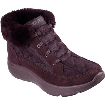 Skechers Bottines On-the-go Encore Elisa Ankle pour femme, Textile bordeaux, 39 EU - Publicité Skechers Bottines On-the-go Encore Elisa Ankle pour femme, Textile bordeaux, 39 EU - Publicité