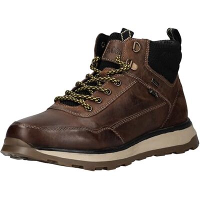 s.Oliver Homme Herren Lace Boot Flat Bottine, Cognac, 43 EU - Publicité s.Oliver Homme Herren Lace Boot Flat Bottine, Cognac, 43 EU - Publicité
