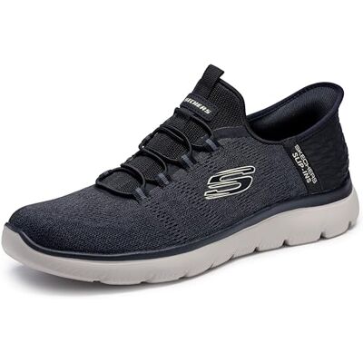 Skechers Homme Summits Key Pace Slip-In ENTRAINEUSE, Black Mesh W, 40 EU - Publicité Skechers Homme Summits Key Pace Slip-In ENTRAINEUSE, Black Mesh W, 40 EU - Publicité