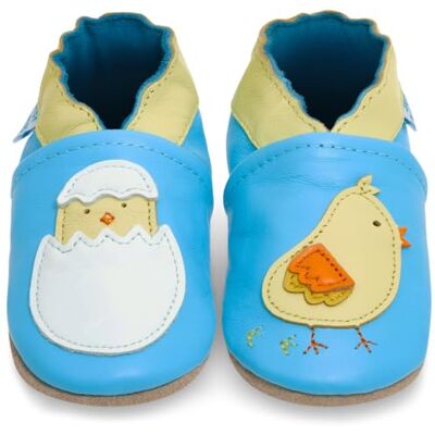 Juicy Bumbles Chausson Cuir Bébé Chaussure Bebe Fille Chaussons Cuir Souple Bébé Poussin 0-6 Mois - Publicité Juicy Bumbles Chausson Cuir Bébé Chaussure Bebe Fille Chaussons Cuir Souple Bébé Poussin 0-6 Mois - Publicité