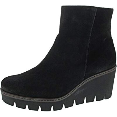Gabor Shoes femme Bottine, Noir (Cognac), 40 EU - Publicité Gabor Shoes femme Bottine, Noir (Cognac), 40 EU - Publicité