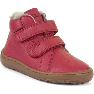 Froddo Barefoot Winter Furry, rouge, 22 EU - Publicité Froddo Barefoot Winter Furry, rouge, 22 EU - Publicité