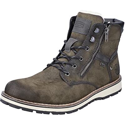 Rieker Homme 38425 Bottes à Lacets, Vert, 43 EU - Publicité Rieker Homme 38425 Bottes à Lacets, Vert, 43 EU - Publicité