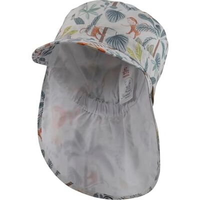 Sterntaler Casquette Unisexe avec protège-Nuque Jungle, Blanc., XXS - Publicité Sterntaler Casquette Unisexe avec protège-Nuque Jungle, Blanc., XXS - Publicité