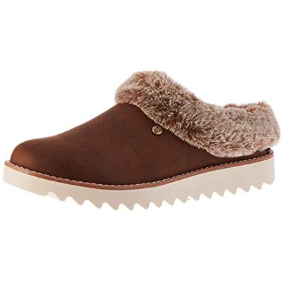 Skechers Bordure en similicuir marron, 40 EU - Publicité Skechers Bordure en similicuir marron, 40 EU - Publicité