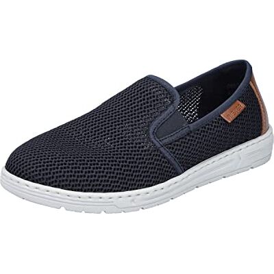 Rieker Homme 08676 Mocassin, Bleu, 42 EU - Publicité Rieker Homme 08676 Mocassin, Bleu, 42 EU - Publicité