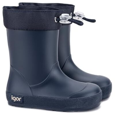 IGOR Yogi, Bottes d'eau pour enfants, bleu marine, 26 EU - Publicité IGOR Yogi, Bottes d'eau pour enfants, bleu marine, 26 EU - Publicité