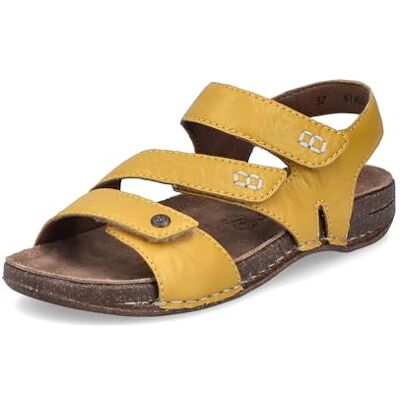 Rieker Sandales classiques pour femme 61402, sandales pour femme, Jaune 69, 37 EU - Publicité Rieker Sandales classiques pour femme 61402, sandales pour femme, Jaune 69, 37 EU - Publicité