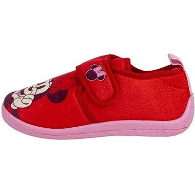 Disney Chaussons Minnie Mouse Couleur Rouge et Rose Taille 32-33 Pantoufles avec Fermeture à Scratch Chaussons pour Enfants Type Ballerines en Polyester et TPR Produit Original Conçu en Espagne - Publicité Disney Chaussons Minnie Mouse Couleur Rouge et Rose Taille 32-33 Pantoufles avec Fermeture à Scratch Chaussons pour Enfants Type Ballerines en Polyester et TPR Produit Original Conçu en Espagne - Publicité