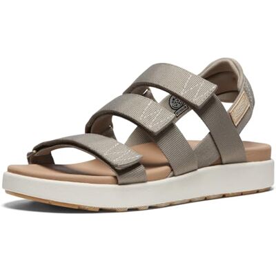 KEEN Sandales à lanières Elle pour femme, Bouleau bringé, 38 EU - Publicité KEEN Sandales à lanières Elle pour femme, Bouleau bringé, 38 EU - Publicité