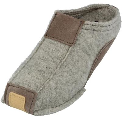 HAFLINGER Pocahontas 411001-0-77 Chaussons Mixte Adulte, Pointure:43 EU, La Couleur:Gris - Publicité HAFLINGER Pocahontas 411001-0-77 Chaussons Mixte Adulte, Pointure:43 EU, La Couleur:Gris - Publicité