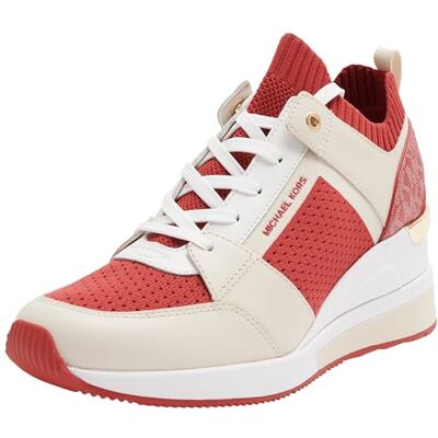 Michael Kors Georgie Knit Trainer Donna, Crimson Multi EU 39.5 - Publicité Michael Kors Georgie Knit Trainer Donna, Crimson Multi EU 39.5 - Publicité