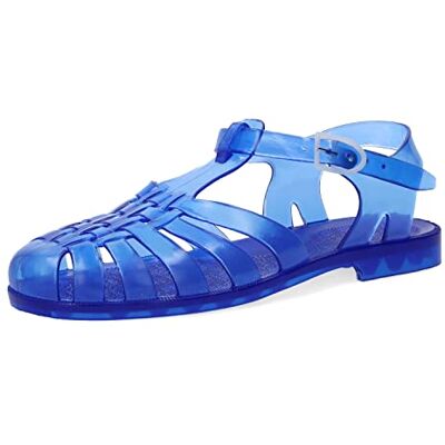 Andrés Machado AM188 Sandales Méduse en PVC avec Boucle Sandales d’Été Unisexes Femme et Homme Couleur Bleu foncé EU 38 - Publicité Andrés Machado AM188 Sandales Méduse en PVC avec Boucle Sandales d’Été Unisexes Femme et Homme Couleur Bleu foncé EU 38 - Publicité
