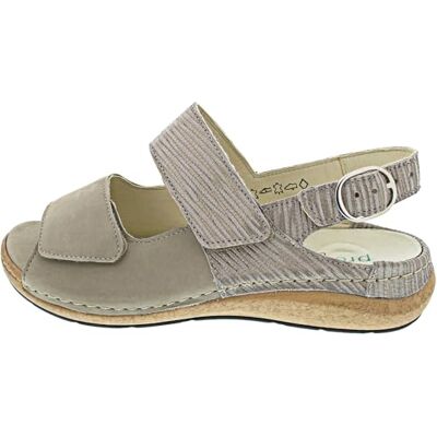Waldläufer K-Heliett 681003-094 Corda (Beige) Sandale mit Loser Einlage Damenschuhe Sandale Bequem/Lose Einlage, Beige, Leder (Denver Ratan), GR. 38 EU - Publicité Waldläufer K-Heliett 681003-094 Corda (Beige) Sandale mit Loser Einlage Damenschuhe Sandale Bequem/Lose Einlage, Beige, Leder (Denver Ratan), GR. 38 EU - Publicité
