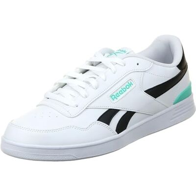 Reebok Unisex's Court Advance Clip Sneaker, White Black Teamteal, 37.5 EU - Publicité Reebok Unisex's Court Advance Clip Sneaker, White Black Teamteal, 37.5 EU - Publicité