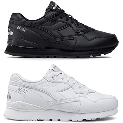 Diadora N.92 L, C0200 Black Black, 45 EU - Publicité Diadora N.92 L, C0200 Black Black, 45 EU - Publicité