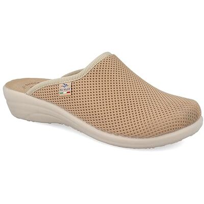 Fly Flot T4368 Fe Bleu Chaussons Femme Made in Italy Véritable Cuir Anti-Shock Tissu, beige, 37 EU - Publicité Fly Flot T4368 Fe Bleu Chaussons Femme Made in Italy Véritable Cuir Anti-Shock Tissu, beige, 37 EU - Publicité