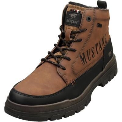 Mustang Bottines pour homme, cognac, 43 EU, cognac, 43 EU - Publicité Mustang Bottines pour homme, cognac, 43 EU, cognac, 43 EU - Publicité