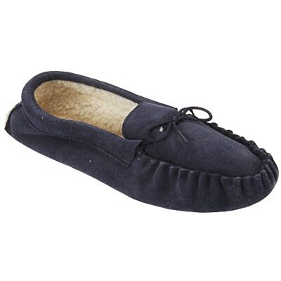 Mokkers Jake Hommes Chaussons Mocassins Daim Marine Bleu Marine, 11 UK - Publicité Mokkers Jake Hommes Chaussons Mocassins Daim Marine Bleu Marine, 11 UK - Publicité