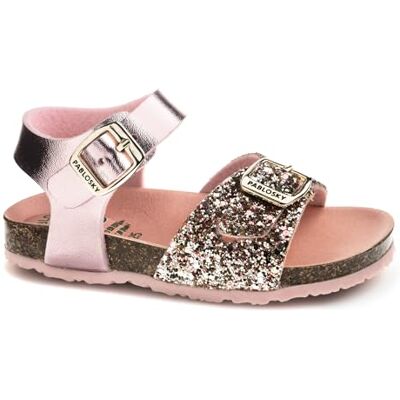 Pablosky Bio Sandale, Rose, 26 EU Large - Publicité Pablosky Bio Sandale, Rose, 26 EU Large - Publicité