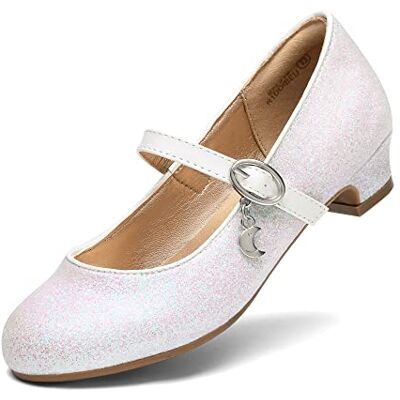 DREAM PAIRS Ballerines Filles Mary Jane Chaussures de Princesse Chaussures de Communion Chaussures d'école,Size 35,Blanc,KFL219 - Publicité DREAM PAIRS Ballerines Filles Mary Jane Chaussures de Princesse Chaussures de Communion Chaussures d'école,Size 35,Blanc,KFL219 - Publicité
