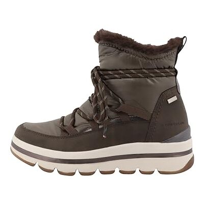 TOM TAILOR Femme Botte de Neige, Lave, 41 EU - Publicité TOM TAILOR Femme Botte de Neige, Lave, 41 EU - Publicité