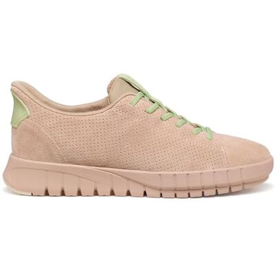 Geox Baskets D FLEXTRIDE Plus C pour Femme, Rose, Vert LT, 35 EU - Publicité Geox Baskets D FLEXTRIDE Plus C pour Femme, Rose, Vert LT, 35 EU - Publicité