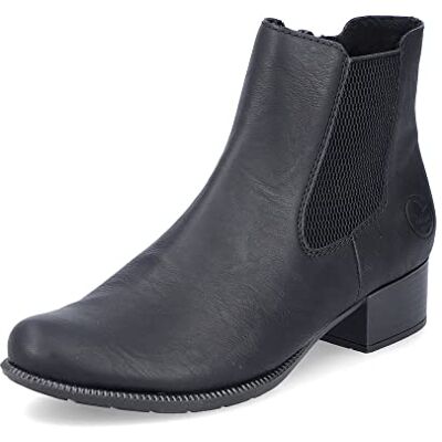 Rieker Femme Bottines 78600, Dame Bottines Chelsea,Demi-Bottes,Bottines,Bottes de Glisse,Plat,Noir (Schwarz / 01),37 EU / 4 UK - Publicité Rieker Femme Bottines 78600, Dame Bottines Chelsea,Demi-Bottes,Bottines,Bottes de Glisse,Plat,Noir (Schwarz / 01),37 EU / 4 UK - Publicité