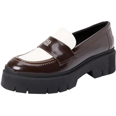 HUGO Femme Kris_Loafer_BROF Mocassins_Flats, Rust/Cooper, 41 EU - Publicité HUGO Femme Kris_Loafer_BROF Mocassins_Flats, Rust/Cooper, 41 EU - Publicité