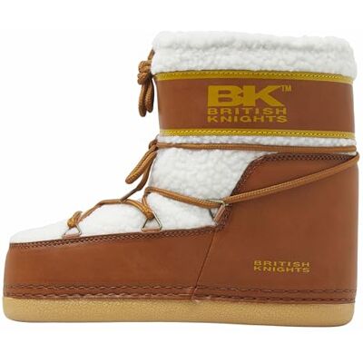 BK British Knights British Knights Femme Blizzard Bottes de Neige, Blanc crème Cognac, 39 EU - Publicité BK British Knights British Knights Femme Blizzard Bottes de Neige, Blanc crème Cognac, 39 EU - Publicité