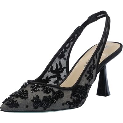 Betsey Johnson Femme Nikki Escarpins, Noir, 37 EU - Publicité Betsey Johnson Femme Nikki Escarpins, Noir, 37 EU - Publicité