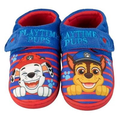 Paw Patrol Filles Chaussons Chase Bleu 28 - Publicité Paw Patrol Filles Chaussons Chase Bleu 28 - Publicité