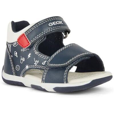 Geox Boy's B Sandal Tapuz B, Bleu marine/rouge, 21 EU - Publicité Geox Boy's B Sandal Tapuz B, Bleu marine/rouge, 21 EU - Publicité