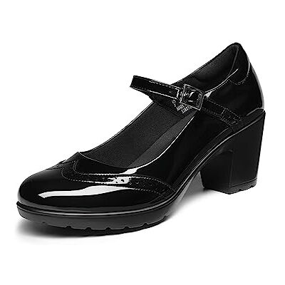 DREAM PAIRS Chaussures Oxford Femme Mary Jane, Escarpins Femme à Talon Épais, Chaussures Habillées Femme à Détails Brogue,Size 43,Noir-Pat,SDOX2301W - Publicité DREAM PAIRS Chaussures Oxford Femme Mary Jane, Escarpins Femme à Talon Épais, Chaussures Habillées Femme à Détails Brogue,Size 43,Noir-Pat,SDOX2301W - Publicité