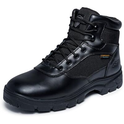 Skechers Men's Wascana-Benen Military and Tactical Boot, Black, 5.5 M US - Publicité Skechers Men's Wascana-Benen Military and Tactical Boot, Black, 5.5 M US - Publicité