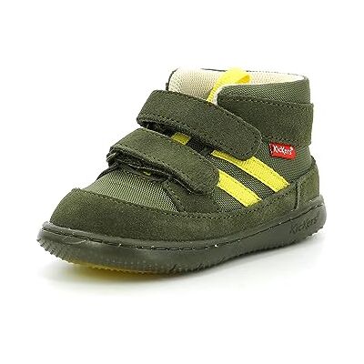 Kickers KICKBUBBLOKRO,BOTTILLON BEBE KAKI JAUNE, 19 EU - Publicité Kickers KICKBUBBLOKRO,BOTTILLON BEBE KAKI JAUNE, 19 EU - Publicité