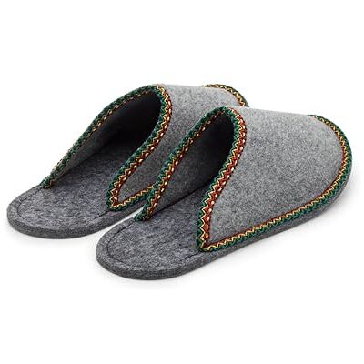 Pantoffelmann Chausson d'invités Gris 44/47 EU - Publicité Pantoffelmann Chausson d'invités Gris 44/47 EU - Publicité