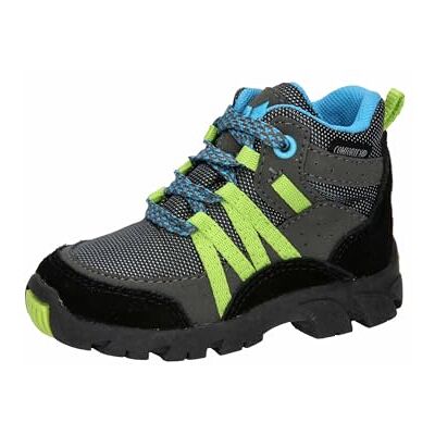 Lico Moritz Tex Chaussures d'apprentissage de la Marche, Unisexes, pour Enfant, Gris/Bleu/Citron, Taille 26 EU, Gris, Bleu, Citron, 26 EU - Publicité Lico Moritz Tex Chaussures d'apprentissage de la Marche, Unisexes, pour Enfant, Gris/Bleu/Citron, Taille 26 EU, Gris, Bleu, Citron, 26 EU - Publicité