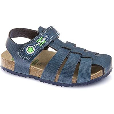 Pablosky Sandales Enfant, Bleu, 30 EU - Publicité Pablosky Sandales Enfant, Bleu, 30 EU - Publicité